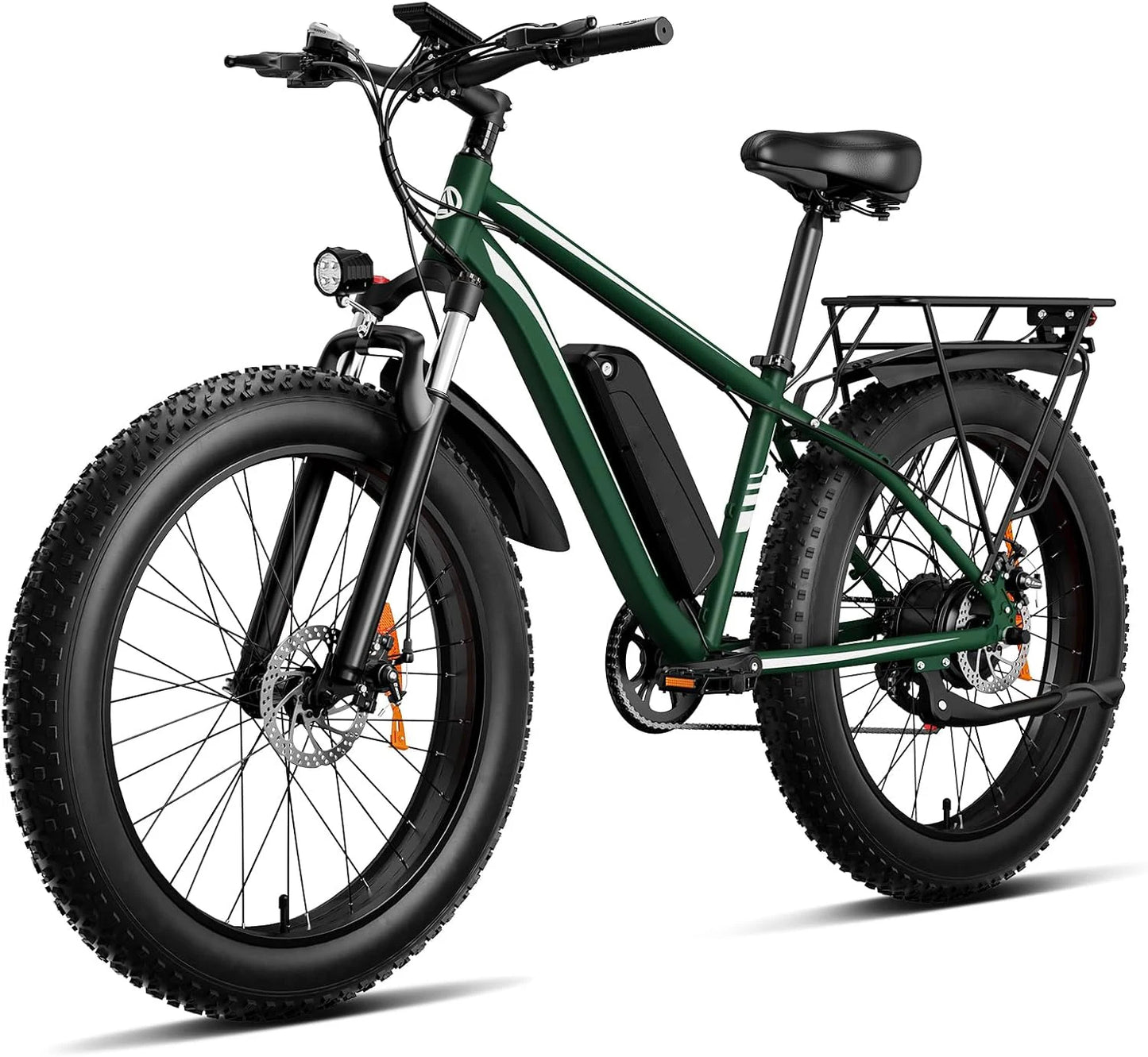 OBX EB26 Fast Electric City E-Bike Full Suspension 48v Lithium Battery Power Adultes' Off Road Cargo Fat Tire US Warehouse OEM