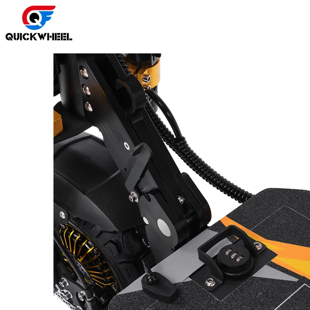 60V 40Ah Skateboard Foldable Electric Mobility Scooter Adult Electric Scooter for Sale