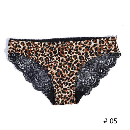 Femmes dentelle culottes sans couture coton culotte évider slips confortable respirant Lingerie dames string grande taille 1 pièces sous-vêtements