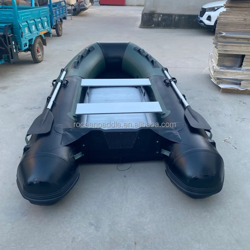 3.8m Inflatable Boat Inflatable Aluminum Floor Boat