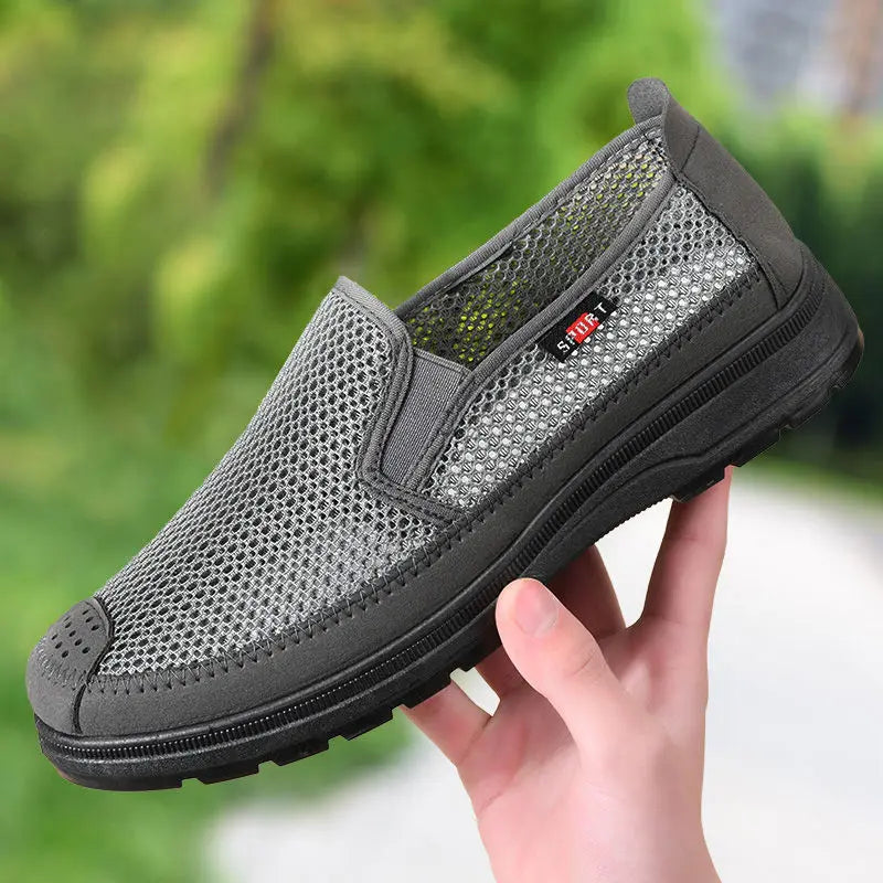 Tenis Masculino 2021 Male Fashion Comforty Gray Breathable Slip on Loafers Shoe Men Leisure Shoes Casual Cool Chaussures Hommes
