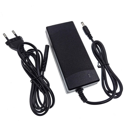Chargeur de batterie 36V 2A, sortie 42V 2A, entrée 100-240 VAC, chargeur lithium Li-ion Li-poly pour batterie 36V série 10