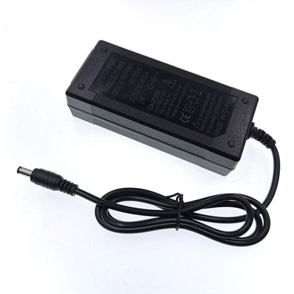 Chargeur de batterie 36V 2A, sortie 42V 2A, entrée 100-240 VAC, chargeur lithium Li-ion Li-poly pour batterie 36V série 10