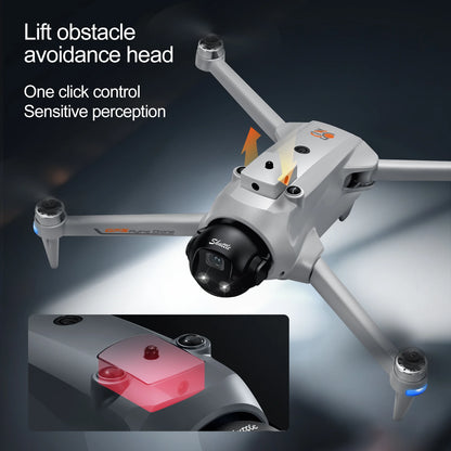 Drone GPS pliable YL059 avec caméra HD FPV, quadricoptère radiocommandé longue portée pour adultes, idéal pour la photographie aérienne en extérieur.