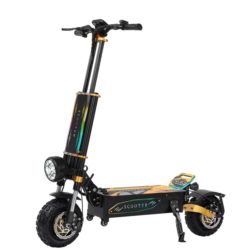 60V 40Ah Skateboard Foldable Electric Mobility Scooter Adult Electric Scooter for Sale