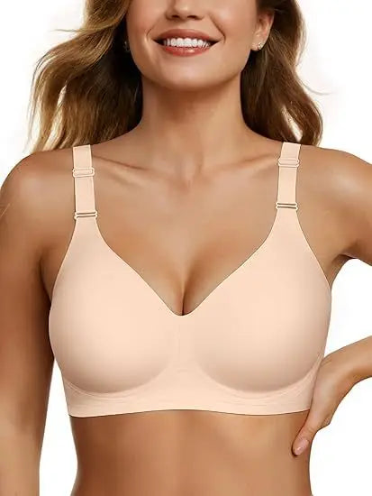 Women Seamless Bra Wireless Push up Daily Comfort Bralette