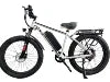 OBX EB26 Fast Electric City E-Bike Full Suspension 48v Lithium Battery Power Adultes' Off Road Cargo Fat Tire US Warehouse OEM