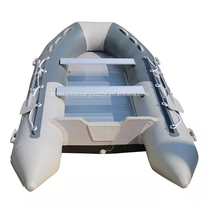 CE Certificate High Quality Aluminum Floor Folding Pvc Material Small Portable Inflatable Speed Boat Dinghy for Sale
