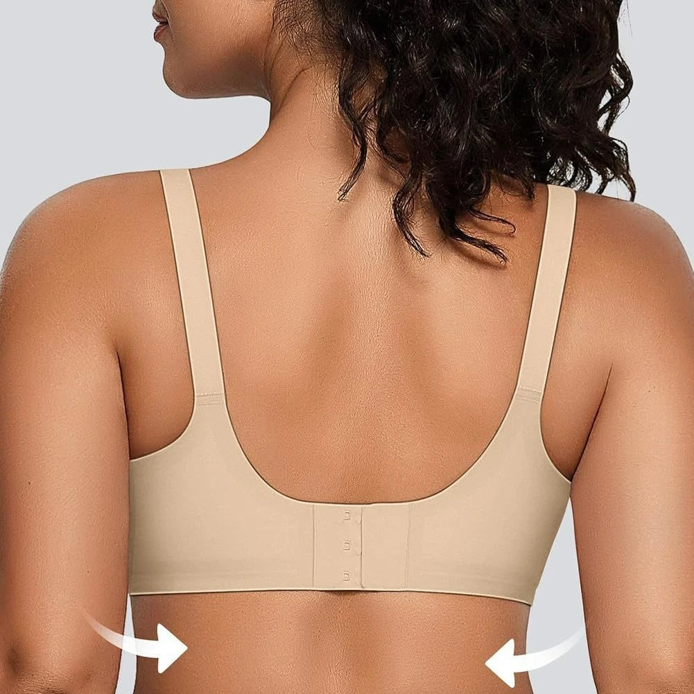 Women Seamless Bra Wireless Push up Daily Comfort Bralette