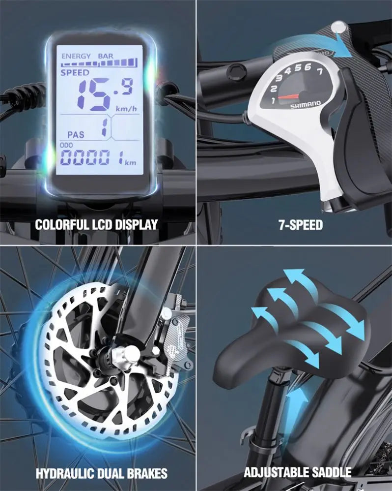 Ridstar E26pro Electric Bicycle 48v 23Ah Dual Motor Custom Logo Ebike Electric Mountain Dirt OEM E Bike Manufacturer for Adults