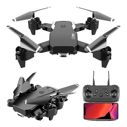 Drone RC pliable mini 4K à double caméra avec télécommande et autonomie de vol de 20 minutes
