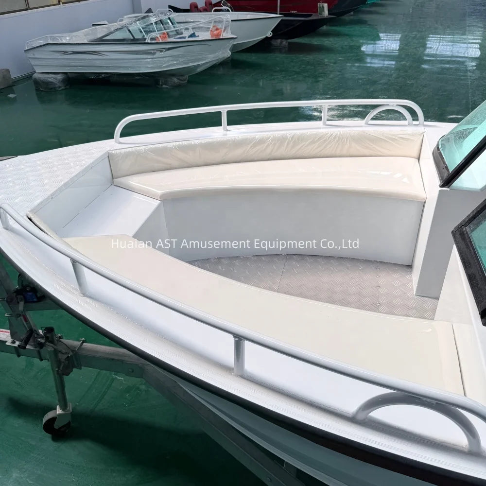 19ft 590cm Aluminum Luxury Sail Used Submarine Yacht Power Jon Boat Electric Catamaran Luxury Yacht Prices Boat Cabin Cruise