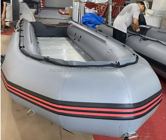 Prix fabricant : bateau pneumatique robuste (4 m, 5 m, 6 m) avec plancher en aluminium, en PVC ou Hypalon, pour 8 à 20 personnes – En vente