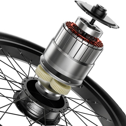 Electric Bicycle Dual-Shock Off-Road E-Assist City Bike Motor 1000W Jinmite LCD Large Gauge Speed 42km Range 45km Aluminum Alloy