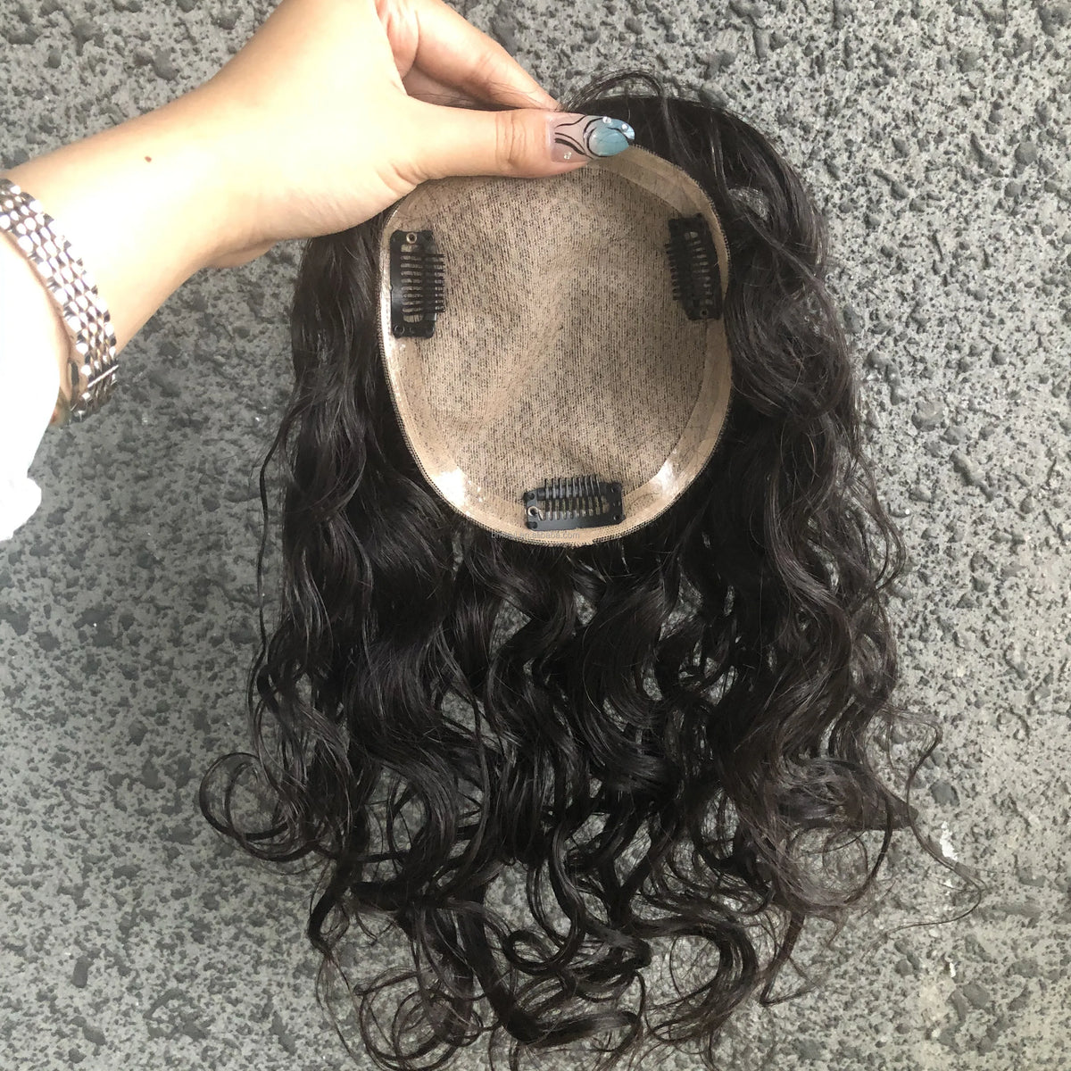 LONGFOR 2026 Hot Selling Products Hair Brazilian Human Hair Women Wigs Water Curly Human Hair Topper