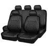 Universal PU Leather Car Seat Cover Auto Seat Cushion Cover Leather Automotive Interior Luxury Car Seat Covers