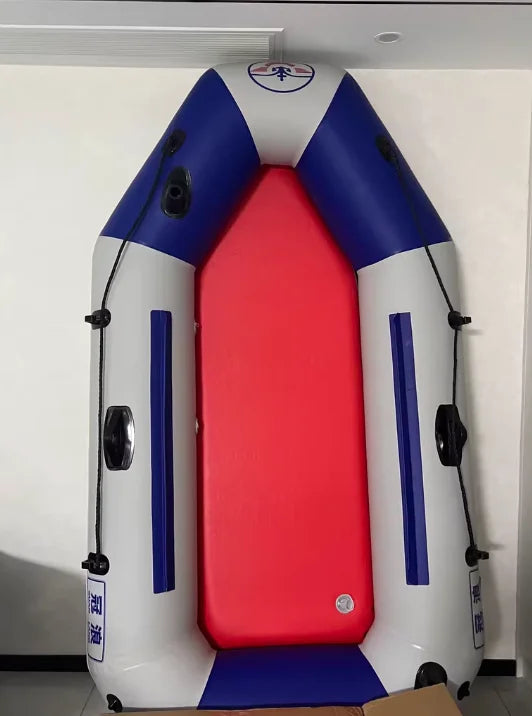 High Speed 78 "x 50" Length CE Certification Inflatable Motor Folding Fishing Float Rowing  PVC Boat for Fishing