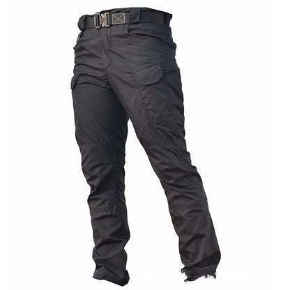 Pantalon cargo imperméable pour homme, jogging militaire masculin, pantalon élastique à poches multiples, grande taille, FjOutdoor