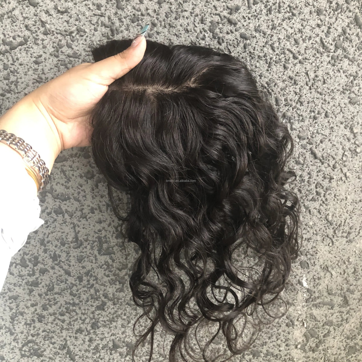 LONGFOR 2026 Hot Selling Products Hair Brazilian Human Hair Women Wigs Water Curly Human Hair Topper