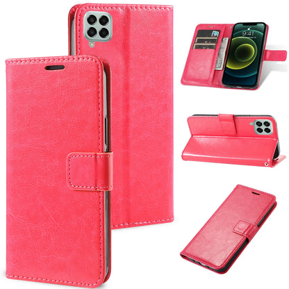 Étui portefeuille classique en cuir pour téléphone Samsung Galaxy A26 A36 5G A56 A16 4G A06 M15 F15 M55 C55 F55 - Accessoires