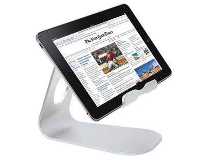 Adjustable Aluminum Tablet Stand Phone Holder Tablet Mount Aluminum Mini Metal Tablet Holder