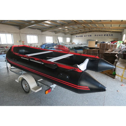 Durable High Quality Zodiac 1.2 mm Pvc Pontoon Rowing Boat Inflatable Rescue Boat Fishing Rubber Boat for Sale
