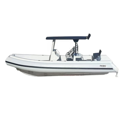 High Speed 700 23ft Aluminum RIB Double Hull Orca/Hypalon/PVC Inflatable Boats Deep Sea Fishing Family Boat