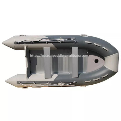 CE Certificate High Quality Aluminum Floor Folding Pvc Material Small Portable Inflatable Speed Boat Dinghy for Sale