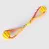 Factory Wholesale High Quality Bite Ball Dog Food Dispenser Toy Ball Dog Teeth Cleaning Toy For Pet Shop