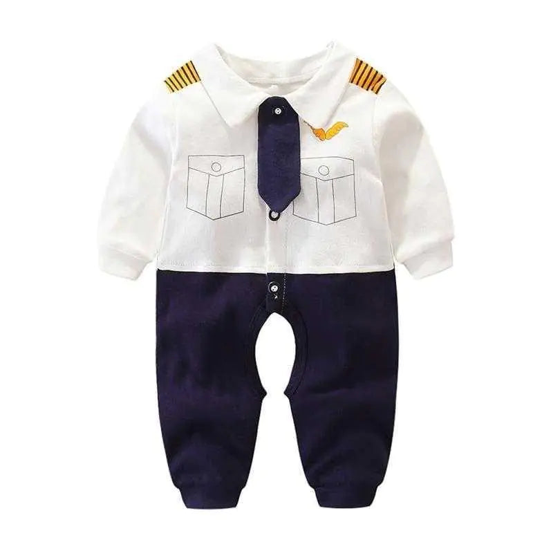 Summer Bodysuit for Baby Boys 0-1 Year (Short Sleeve)
