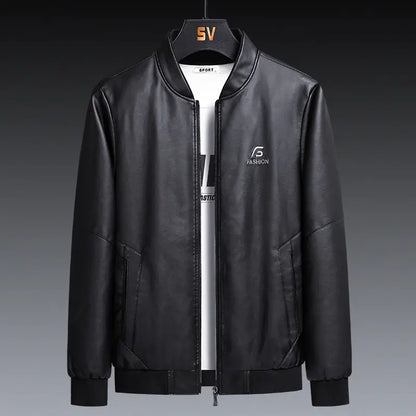 Slim Fit Stand Collar Versatile Jacket