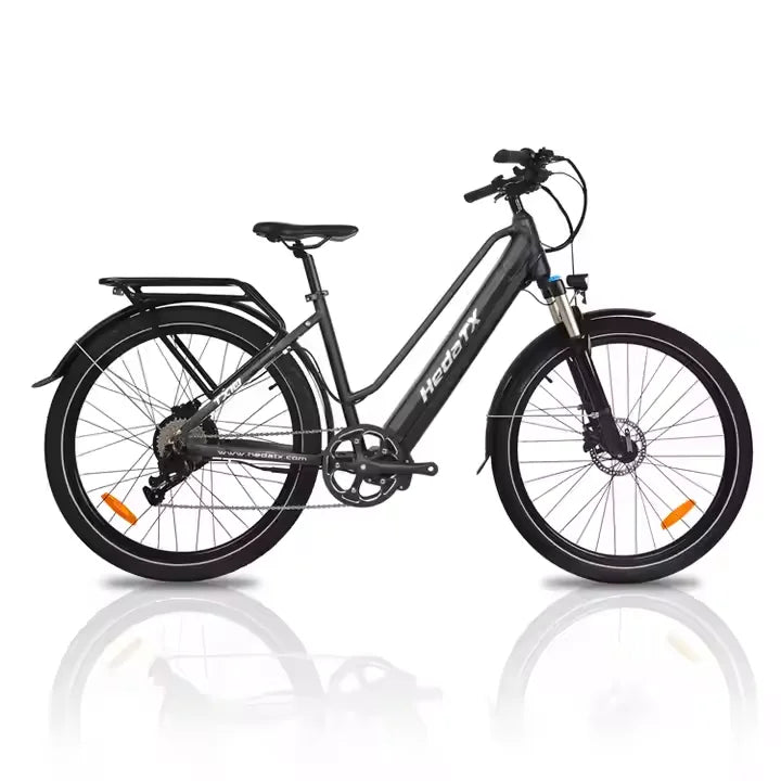 2025 nouveau modèle TX10 27.5 "500W EBike Elektrische Fiets 48V20Ah moteur à entraînement central 9 vitesses Dames Stadsfiets certifié CE