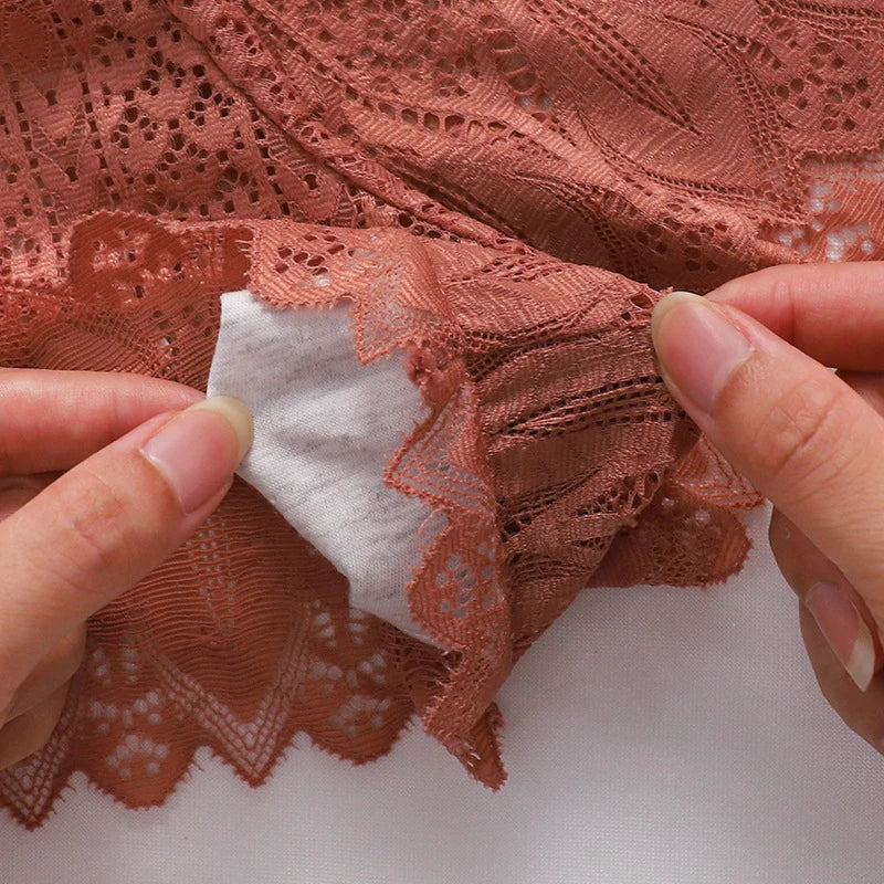 Meet'r Amazing Culotte sexy pour femme, taille moyenne, string en dentelle et string, sous-vêtements de lingerie de haute qualité, ajouré, transparent