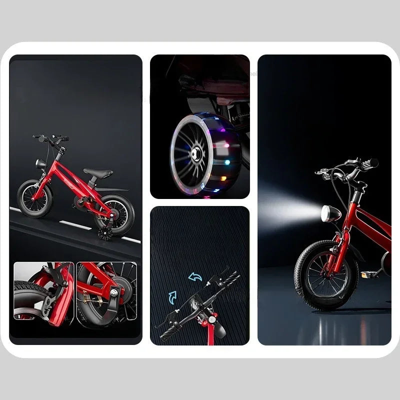 Vélo pour enfants de 2 à 6 à 7 ans, vélo léger en alliage Mag nesium pour enfants de 5 ans