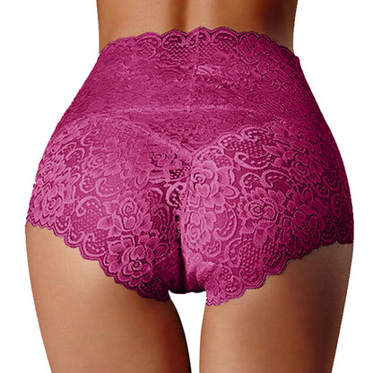 Culotte sexy en dentelle pour femme, sous-vêtement neuf, culotte taille basse, en coton, entrejambe, respirante, en dentelle
