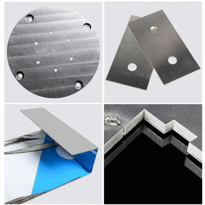 Plaque de tôle d'acier inoxydable 304, épaisseur carrée polie 0.5mm 0.8mm 1mm 1.5mm 2mm 3mm