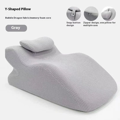 Lit de chevet oreiller couché multifonctionnel coussin de lecture sujet oreiller téléphone couché dormir artefact oreiller coussin
