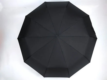 Parapluie coupe-vent double couche résistant entièrement automatique pluie hommes femmes 10K mâle grand parapluies parasol