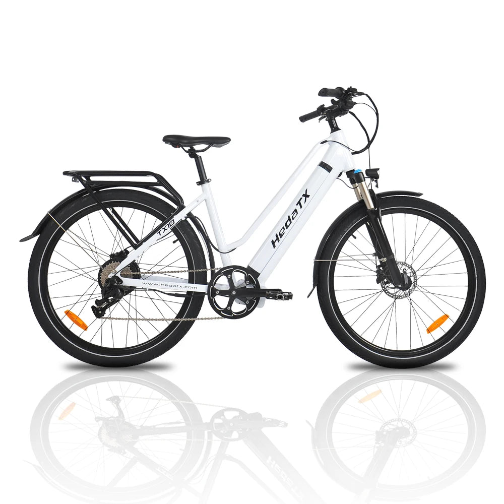 HedaTX TX10 vélos électriques adultes 1000W Ebike 48V 19.2Ah E vélo pas cher 45 KM/H vélo de route électrique 27.5 pouces vélo électrique de ville pour femmes