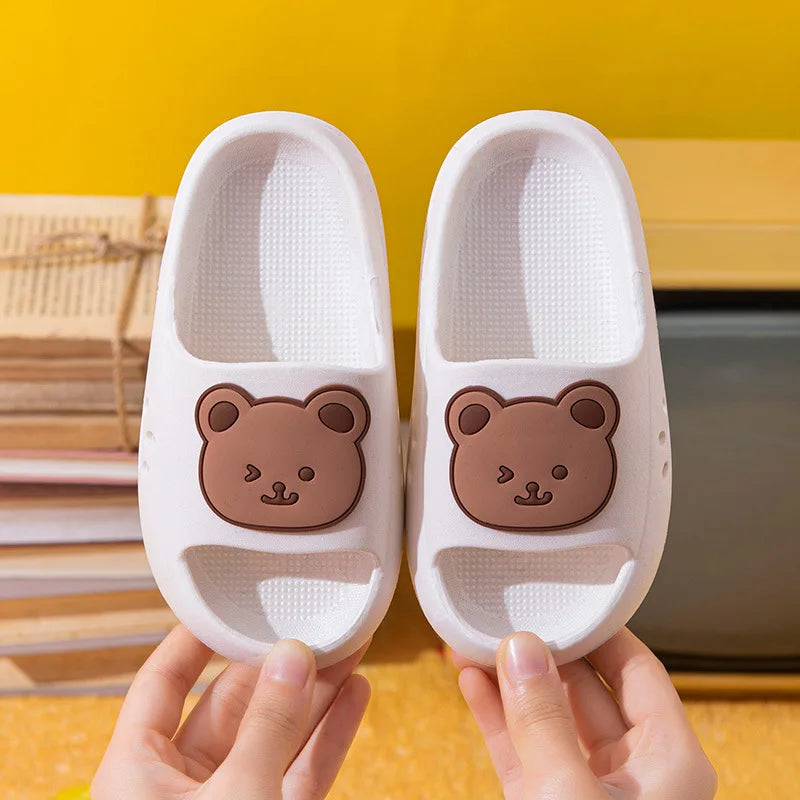 EVA – pantoufles pour enfants, chaussures de dessin animé mignon pour garçons et filles, sandales d'été pour parents et enfants moyens et grands