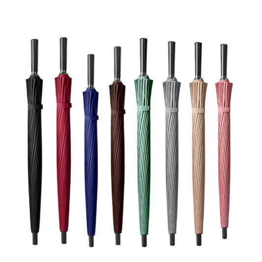 Large Umbrella Rain Cover Rain Gear Easily to Carry 24 Ribs Business Umbrella Drop Shipping