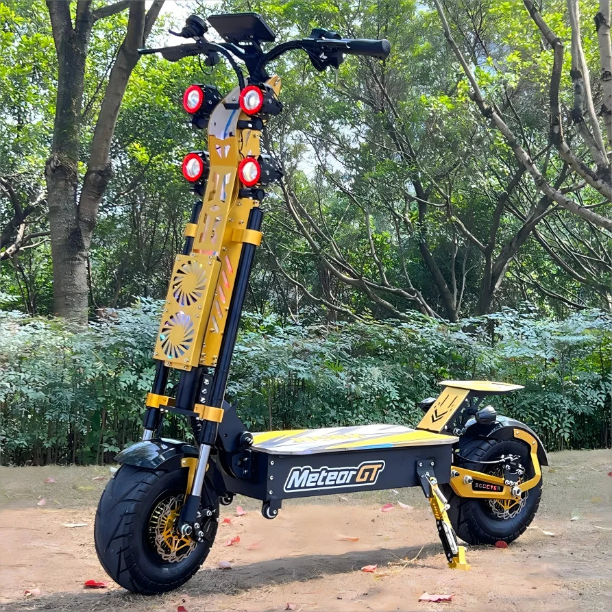Livraison rapide GT-M8 72V50AH 60V60AH double moteurs trottinettes électriques 13/14 pouces ville/roue tout-terrain adulte Scooter électrique