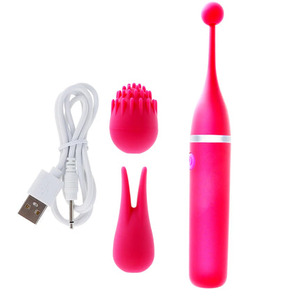 Vibromasseur 3 en 1, 10 modes de précision, haute fréquence, point G, mamelon clitoridien, Micro barre vibrante, jouets pour adultes, jouets sexuels pour Couple féminin