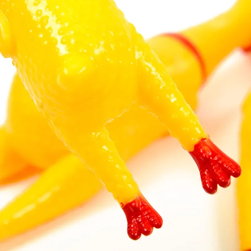 Poulet à presser, jouet pour animaux de compagnie, outil de décompression, évent de grincement, intéressant