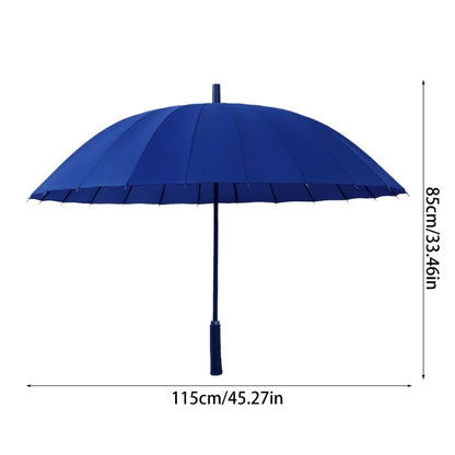 Large Umbrella Rain Cover Rain Gear Easily to Carry 24 Ribs Business Umbrella Drop Shipping