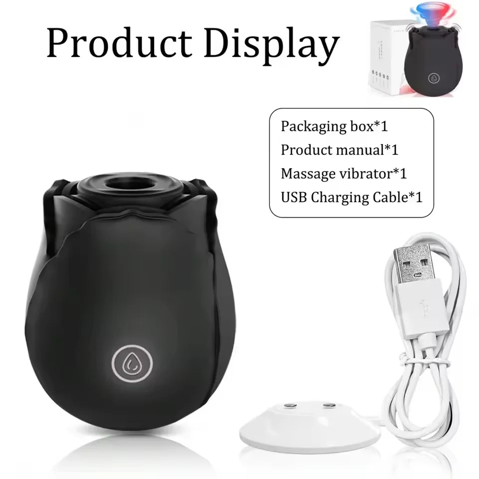 Vibrateur puissant à succion pour femmes, stimulateur clitoridien et vaginal, suceur oral de tétons à vide pour adultes, jouet sexuel
