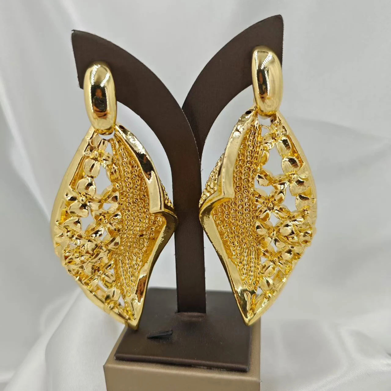 Boucles d'oreilles chimicates pour femmes, accessoires délicats, bijoux de luxe pour dames, cadeau de fête de mariage africain, nouveau