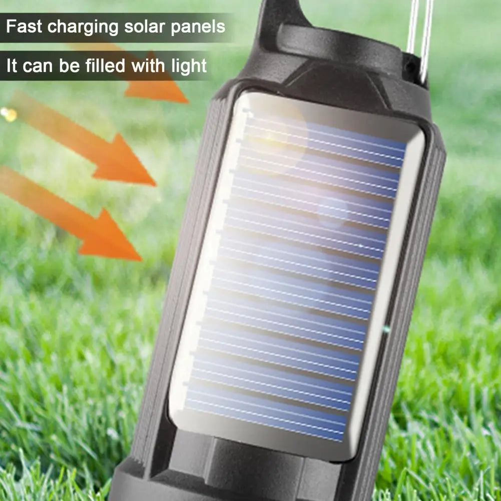 Lanterne solaire portable pour tente de camping, lumière LED, super lumineuse, étanche, aste, urgence, 62