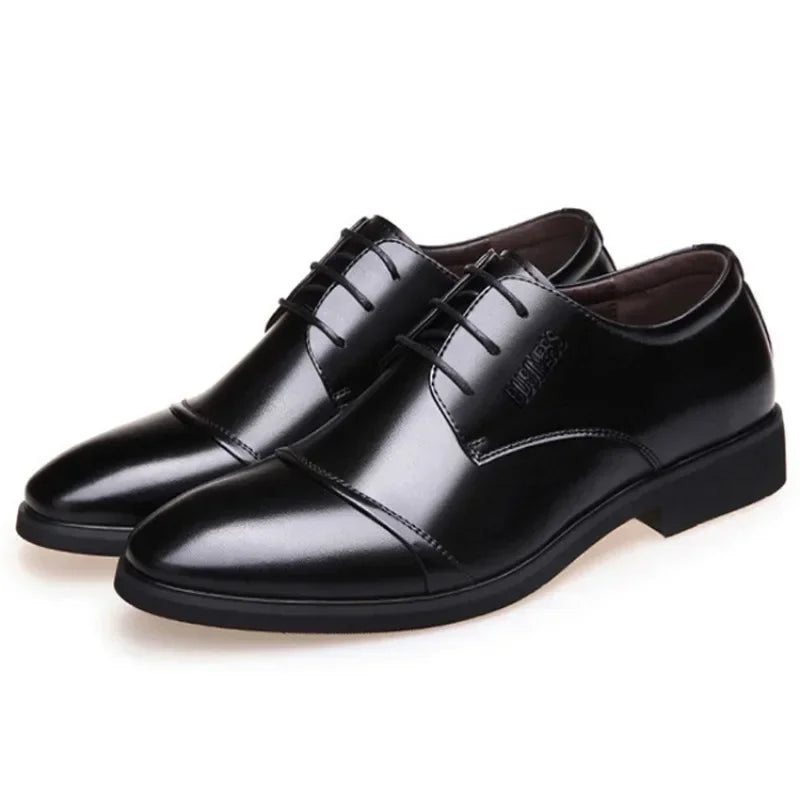 Chaussures Oxford pour hommes fabriquées à la main 2024 Chaussures habillées en cuir de veau verni Chaussures habillées classiques pour hommes Livraison directe
