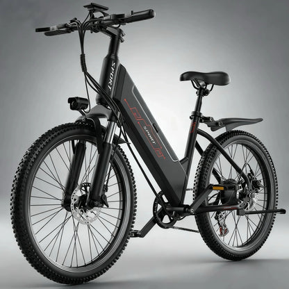 Vélo électrique à moteur 500W, batterie 48V10AH efficace et sûre, adapté aux adultes pour voyager autour de vélos haute performance